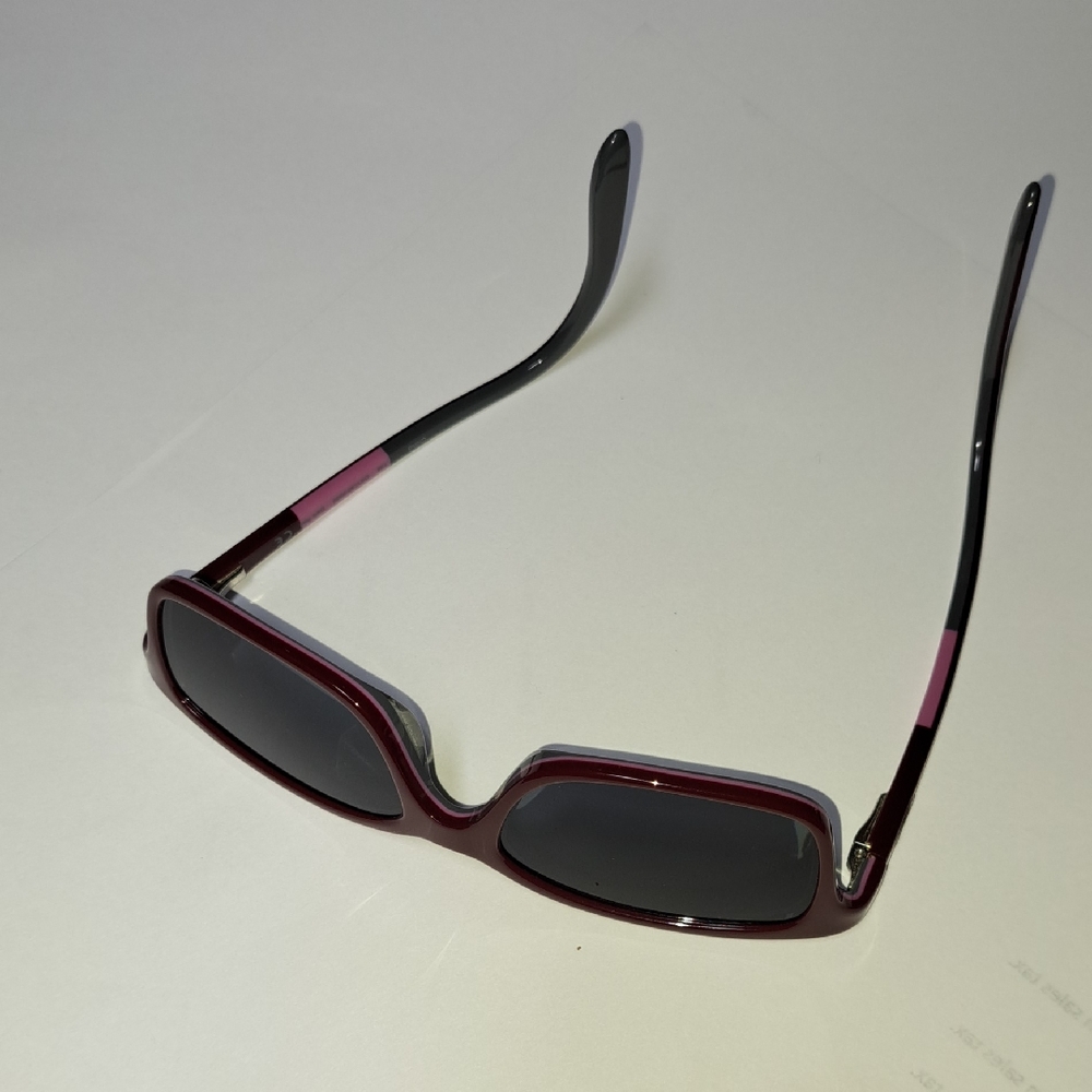 Children's Oakley Frames. Stylish Burgundy and Pink Prescription Sunglasses.